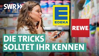 Edeka und Rewe – Produkte und Preise unter der Lupe  Die Tricks NDR amp SWR [upl. by Nivlag889]