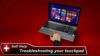 Toshiba HowTo Troubleshooting Touchpads [upl. by Eenaej178]