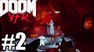 DOOM VFR Gameplay Walkthrough Part 2 PS VR [upl. by Enitram]