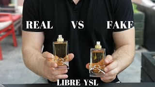 Fake vs Real Libre Yves Saint Laurent Perfume [upl. by Hayton]