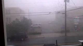 Incredible Microburst Storm in Ocean City NJ 72411 [upl. by Lengel]