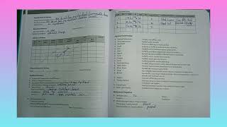 📚Antenatal examination in obg case book 📚  BSc nursing 4rth year like shareamp subscribe 👍 [upl. by Frazer175]