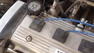 93 Corolla 18L Bad Timing Belt Tensioner Noise [upl. by Krueger441]