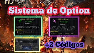 MU Dragon Havoc  Sistema de Options Códigos [upl. by Eidnam]