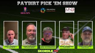 Pay Dirt Pick Em Week 3 Football [upl. by Eecyac]