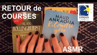 ASMR français  Retour de courses  Emmaüs  FévrierMars 2024 [upl. by Akived588]