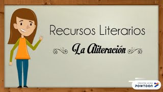 Recursos Literarios La Aliteración [upl. by Koffman428]