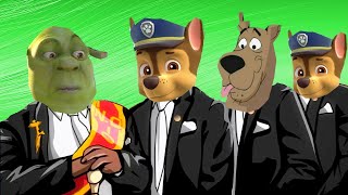 Scooby Doo amp PAW Patrol amp Shrek  Coffin Dance Cover [upl. by Aeki]