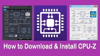 How to Download amp Install CPUZ on Windows 10  Easy Download [upl. by Akiwak451]