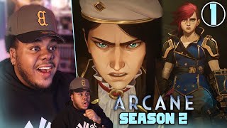 We Are Going To WAR  This Show Is Peak  Arcane  Season 2 Episode 1  Reaction [upl. by Peggie]