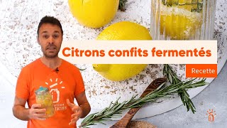 Recette de citrons confits fermentés [upl. by Echikson]