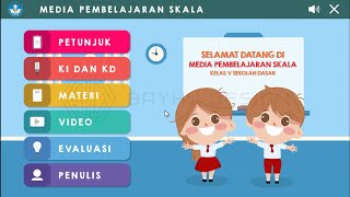 Multimedia Interaktif  PEMBELAJARAN SKALA [upl. by Ayalat670]