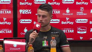 Rueda de prensa de Once Caldas tras su partido con Santa Fe [upl. by Yessac]