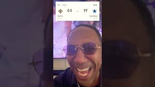 Stephen A Smith ELATED After COWBOYS Lose [upl. by Buroker]