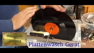 Schallplatten Wäscher im DIY gebaut [upl. by Aloisius96]