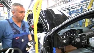 Production Mercedes Cclass w204 Plant in Sindelfingen [upl. by Eustashe]