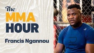 Francis Ngannou Implores Brock Lesnar to Return to UFC ‘Give Me That Fcking Fight’ [upl. by Atram986]