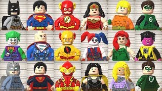 LEGO DC Super Villains  All Characters Unlocked  Showcased [upl. by Blus]