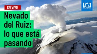 Volcán Nevado del Ruiz resuelva sus dudas sobre lo que está pasando [upl. by Adnohsek7]