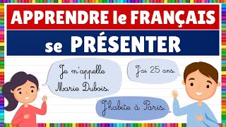 Apprendre le français  se présenter [upl. by Thedrick]