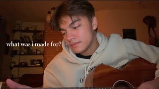 what was i made for  billie eilish cover [upl. by Caril423]