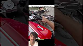 automobile motovlog funny comedy bike girlrider cutegirl scooty rider superbikereaction [upl. by Consalve]