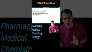 SN2 Reaction  Nucleophilic Substitution Reaction  Pharmaceutical Organic Chemistry [upl. by Arat585]