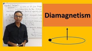 Diamagnetism For Engineering Physics and BSc Physics Students [upl. by Keelin]