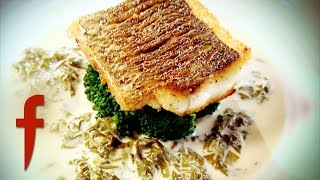 Fillet of Seabass with Sorrel Sauce  Gordon Ramsays The F Word Season 2 [upl. by Ulrick]