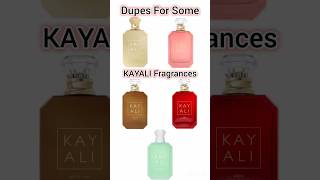 KAYALI Perfume Dupes perfume fragrance perfumecollection dupes clone shorts youtubeshorts [upl. by Aliuqehs]