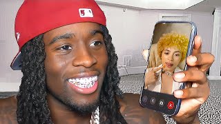 Kai Cenat Facetimes Celebrities With Grills [upl. by Alledi]