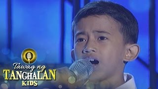 Tawag Ng Tanghalan Rennie Vargas  Minsan [upl. by Leagiba]