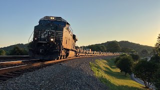 NS 056 Military Train Cramerton NC 62524 [upl. by Eahsed]