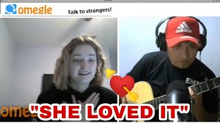 OMEGLE HARANA SERYE PART 116  MAY I BE YOUR VALENTINE SINGER PRANK [upl. by Eseela]