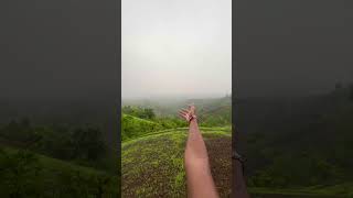 Mujh ko barsat banalo⛰️🌧️monsoon mountainlovers rain greenery instagram trending [upl. by Atinnek]