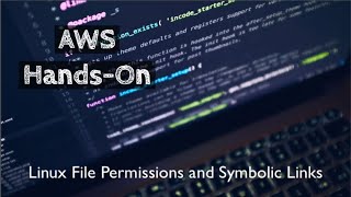 Linux File Permissions and Symbolic Links [upl. by Etnahsal]