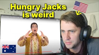 American reacts to Burger King vs Hungry Jacks [upl. by Melvina602]