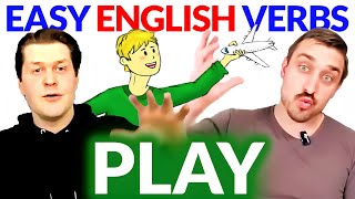 PLAY 👦🧸🎮🪀 Learn English Verbs  English Comprehensible Input Easy Beginner Lesson [upl. by Ardnos]