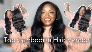 Cambodian Hair Vendor  A MUST SEE Raw Hair Vendor  Full Hair Review [upl. by Durante]