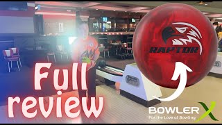 Motiv Raptor Fury Bowling Ball  BowlerX Full Review with JR Raymond [upl. by Samuella157]