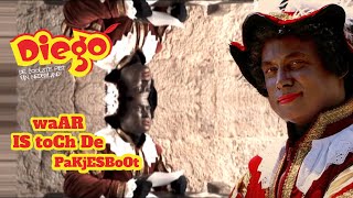 Coole Piet Diego  Waar Is Toch De Pakjesboot Officiële Videoclip [upl. by Elmo]