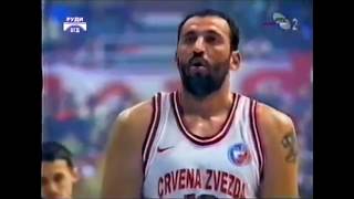 Vlade Divac  The two games with Crvena Zvezda [upl. by Abercromby]