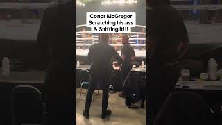 Conor Mcgregor scratch amp sniff ufc conormcgregor bkfc funny bkb mma comedy boxing [upl. by Naltiak]