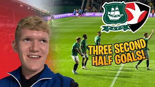 Outclassed In Second Half By Argyle  Plymouth Argyle Vs Cheltenham Town Matchday Vlog  Carabao Cup [upl. by Schifra]