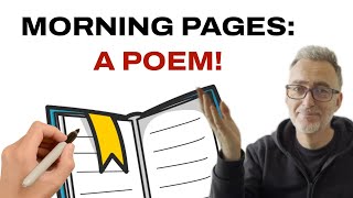 A Poem About Morning Pages Julia Cameron The Artists Way [upl. by Naerda]