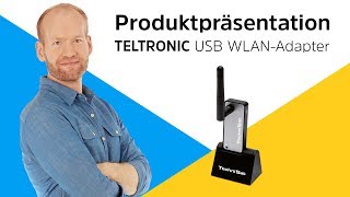 TELTRONIC USB WLANAdapter  SmartTVs und Receiver über WLAN vernetzen  TechniSat [upl. by Latyrc]