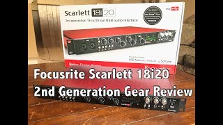 Gear Review  Scarlett 18i20 Review 2nd Generation [upl. by Natsuj]