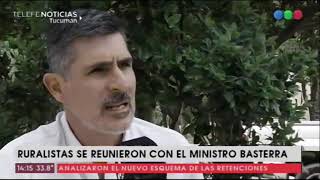 Ruralistas se reunieron con el ministro Basterra [upl. by Xilef834]