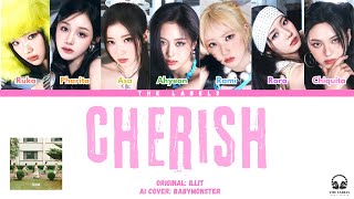 AI COVER BABYMONSTER cover CHERISH by ILLIT  Colourcoded lyrics [upl. by Thgirw397]