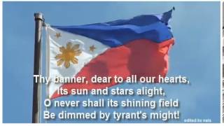 Philippine National Anthem in English [upl. by Ignatia]